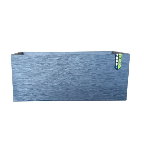 אדנית EDA - XL גדולה - גימור פסים שחור